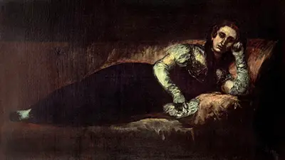 La Condesa de Baena Francisco de Goya